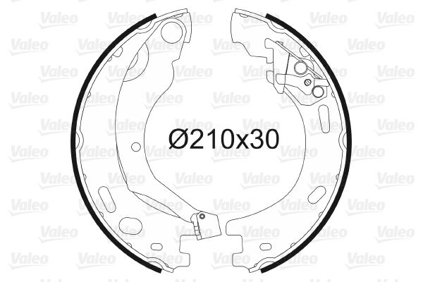 VALEO 564200 Fren Balatasi Arka Park Freni Land Rover Discovery 3-4 L319 Range Rover Sport 1 L320