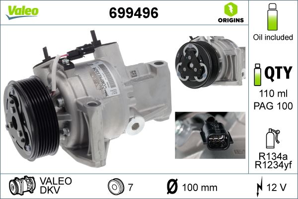 BCH 1986AD1405 Klima Kompresörü  Duster Sandero