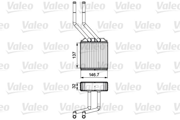 ERA 669544 Kalorifer Radyatörü Ford Transit 01> Ac Klimali