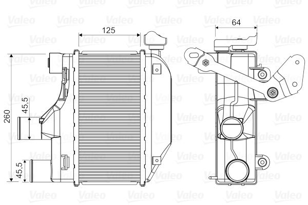 UNI-1794033020 Radyator Turbo Toyota Corolla 2002-2006