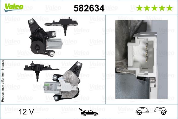 VALEO 582634 Silecek Motoru Arka Renault Espace Iv Jk0/1 Silecek Motoru Binek
