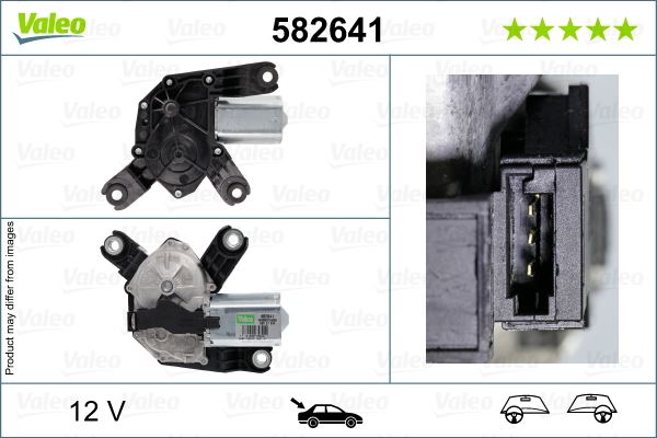 ERA 460273 Arka Silecek Motoru Bagaj Kapak Opel Corsa D 06>14 Corsa E 14>19 Adam 12>19