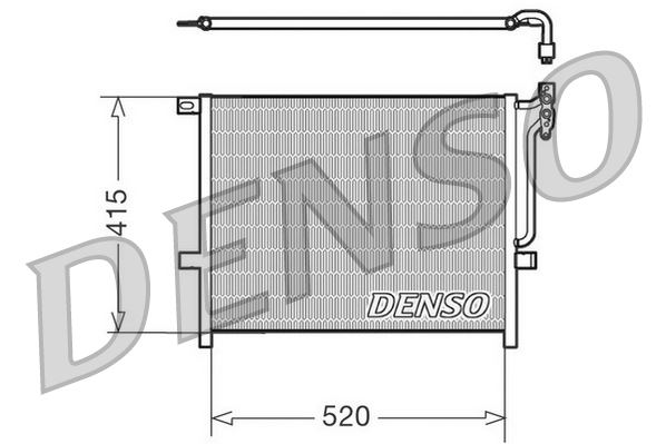KLR-376800 Klima Radyatoru Bmw E-46 M-43/52/54 N-40/42/45/46