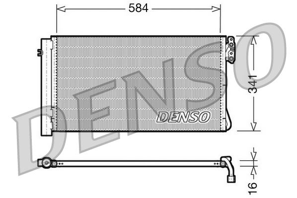 DENSO DCN05012 Klima Radyatoru