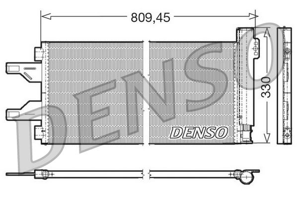 DENSO DCN07050 Klima Radyatörü Kondenser Peugeot Boxer Iii-Citroen Jumperiii-Fiat Ducato Iii 2.0-2.2-2.3-3.0- Hd I-Mjet