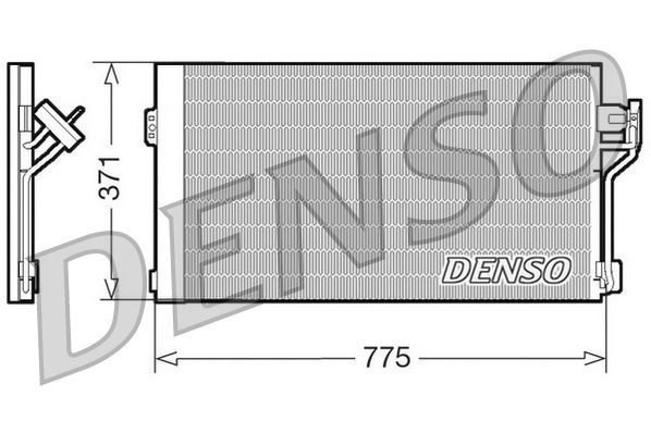 DENSO DCN17050 Klima Radyatoru Mercedes Vito W639 03>