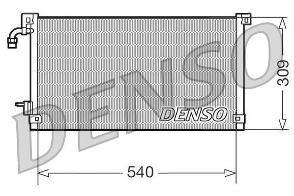 VALEO.817655 Klima Radyatörü Citroen Saxo 1.5d 6455.Z1