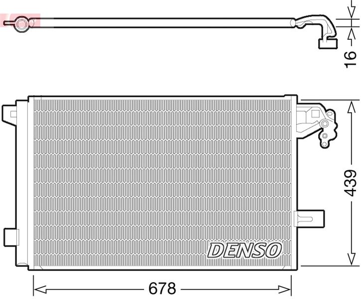 MAHLE-AC774000S (Behr) Klima Radyatoru Transporter T5 Multivan T5 2.0 2.5 Tdi 2004-2015
