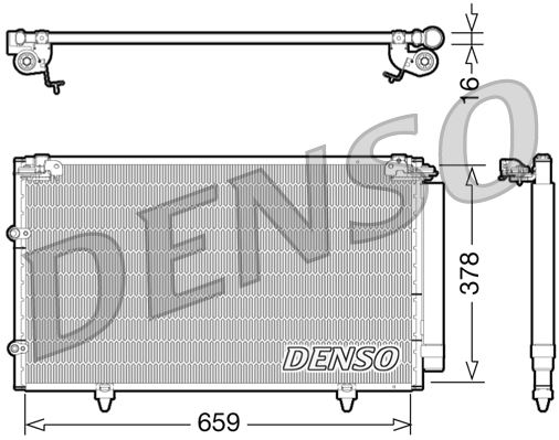 KLR-357705 Klima Radyatoru Kondenser (Toyota Camry 11/01-01/06 )