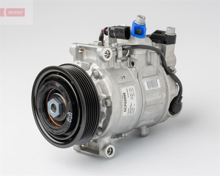 DENSO DCP02099 Compressor. Air Conditioner Audi A6 4g. C7 10-18