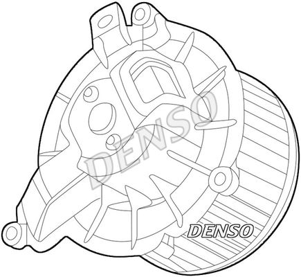 DENSO DEA12003 Cabin Blower Iveco Daily Iv 06-12