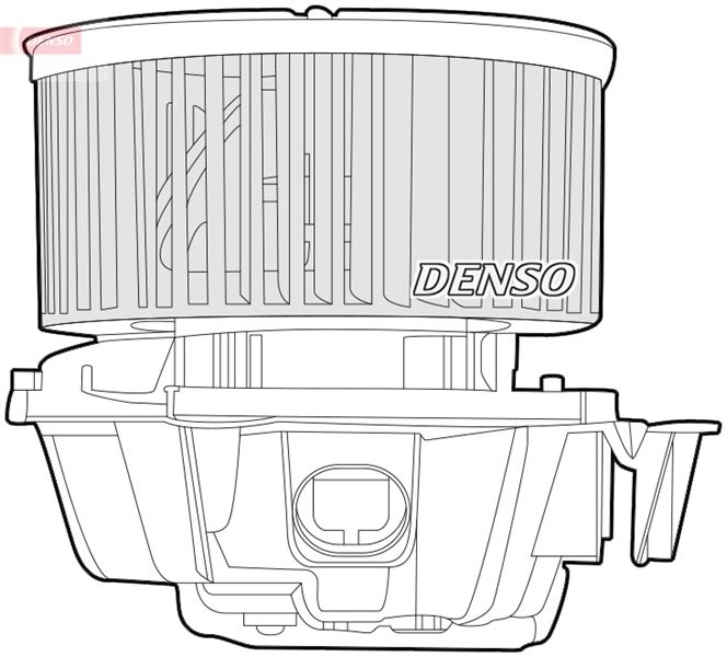 DENSO DEA46001 Cabin Blower Nissan Micra Iii K12 03-10