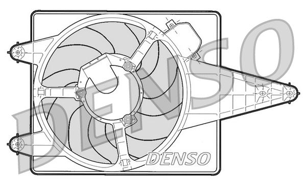 DENSO DER01204 Fan. Radiator Alfa Romeo 155 92-97