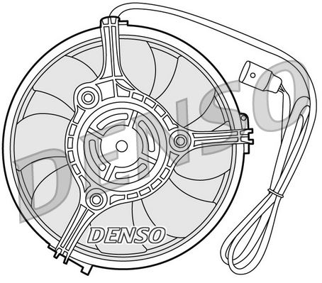 DENSO DER02001 Fan. Radiator Audi A6 4b. C5 97-05