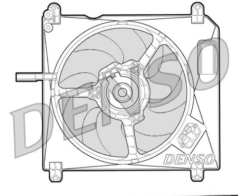 25-1821 Fan Motoru (Su+Klima) Davlumbazli Tekli Fan Rezistansli Fiat Marea (185) 1.6i 16v 1996-2007