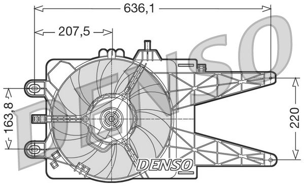 NIS-85051 Fan Motoru (Fiat Punto 1.2 99-12)