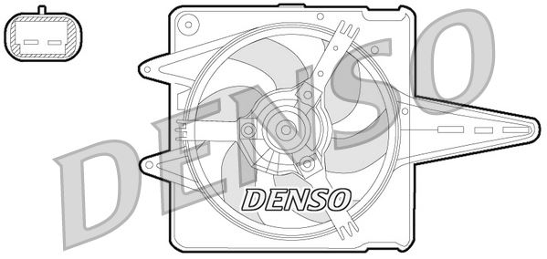 KALE-346985 Fan Motoru Fiesta V (01-06) Fusion (01-12) 1.6 16v Mazda Ii - Mazda Iii (Davlumbazli)
