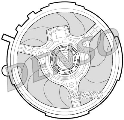 DENSO DER09061 Fan. Radiator Fiat Stilo 01-08