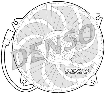 NIS-85789 Fan Motor (Citroen  Berlingo   Xsara - Peugeot Partner)