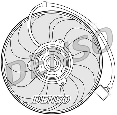 DENSO DER27001 Fan. Radiator Seat Ibiza Iii 6l 02-09