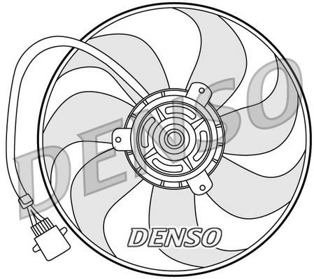 KALE-415600 Fan Motoru Polo 1.4-1.6 (95-99)Polo 1.4-1.9tdi 01>Ibiza Iv-Fabia (99-08) 250 80w