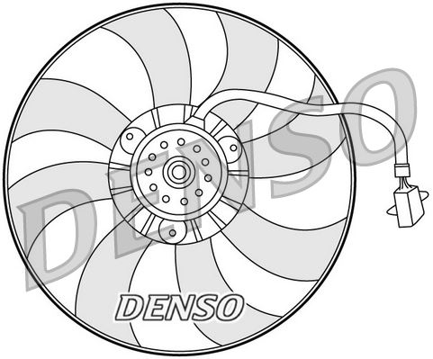 KALE.İ414700 Fan Motoru    Vw Polo 05-09 Cordoba İbiza 02-09 Fabia 03-08  1.4tdi 250/60w 394mm