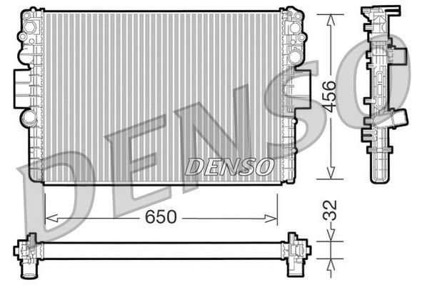 NRF 53614 Su Radyatörü Brazing Iveco Daily Iii Iv