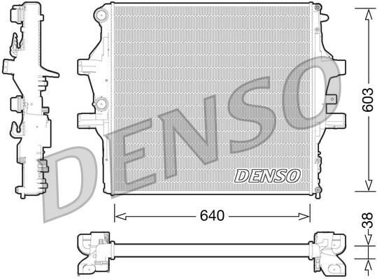 MGA-80753 Su Radyatoru Brazing   (Iveco  Iveco Daily V 3.0 12 / , Daily Vi 3.0d 14 / , Daily Citys , Daily Line , Dail