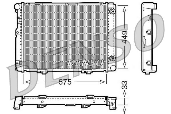 VEKA 16-4424 Motor Su Radyatoru Mekanik Volkswagen Lt 28-35 Ii (2db,2de,2dk) 2.5 Tdi M-T 96 06