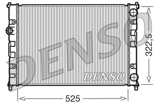 MAHLE-CR362000S (Behr) Su Radyatöru Polo Classic 1.6 (96-01)-Seat Cordoba-Ibiza-Inca 1.8i (93-99)