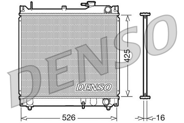 KLR-348125 Motor Su Radyatoru Suzuki Grand Vitara 1.6 4wd 1998-2005 Manuel