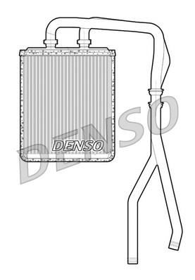 DENSO DRR12010 Heat Exchanger. İnterior Heating Iveco Daily Iv 06-12