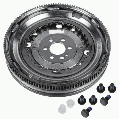 SACHS 2295601005 Debriyaj Volani Caddy Iii-Iv-Golf Vi-Jetta Iii-Polo-A3-Altea-Leon-Octavia 1.6tdi 129 Diş