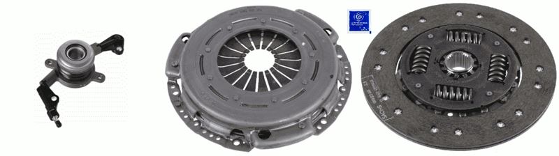 SACHS 3000990437 Debriyaj Seti Rulmanli Mercedes W639 W447 B906