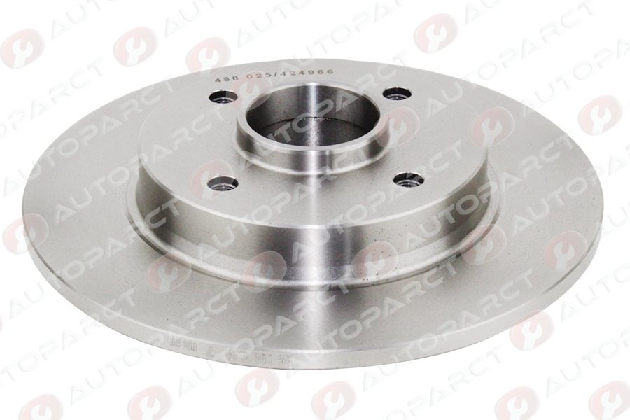 AUTO FD29586B Arka Fren Aynasi Peugeot P308 07>14 Citroen C4 09>16 Ds4 16>18 249x9x4dl Rulmansiz