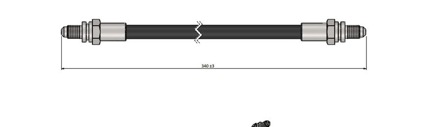 CAVO C800145A Fren Hortumu Arka Sierra 4x4 Rs 85-