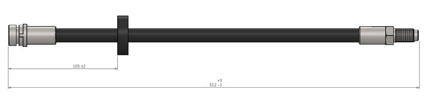 CAVO C900343A Arka Fren Hortumu Mondeo Iii 01>07