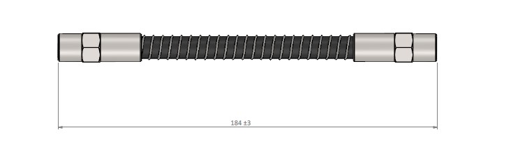 CAV-C900878A Fren Hortumu Arka (Volkswagen  Transporter Iv 2.5 Tdi 98-03)