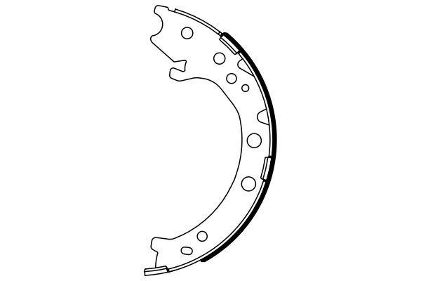 BOSCH 0986487967 Pabuçlu Balata Bs7967
