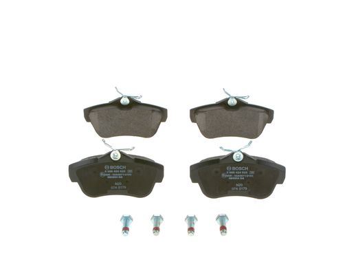 BOSCH 0986424625 Arka Balata Jumpy 07 >Sucudo 07 > Expert Tepee 07 >