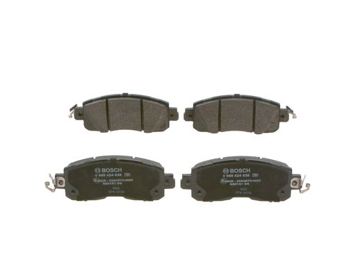 BOSCH 0986424638 Disk Balata Bp2438