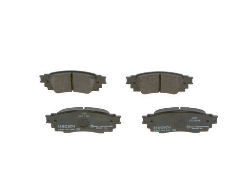 BOSCH 0986424840 Disk Balata Toyota C-Hr 1.2 Turbo; C-Hr 1.2 Turbo 4wd; C-Hr 1.8; C-Hr 1.8 Hybrid; C-Hr 2.0