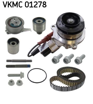 SKF VKMC01278 Triger Seti Devirdaimli (Soketli) Golf7-A3-Leon-Passat-Tiguan 1.6-2.0tdi13> Clha/B-Dcxa-Crlb Cuvc-Crka-Crkb