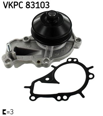 SKF VKPC83103 Devirdaim Astra L 21> Corsa F 19> Combo E 19> Crossland 17> C4 14> C5 18> C3 14> Berlingo 16> 208 13> 308 13> 408 22> 508 20> 2008 15> 3008 15> 5008 15> Toyota Proace 1.2 B-D-F12xht Puretech