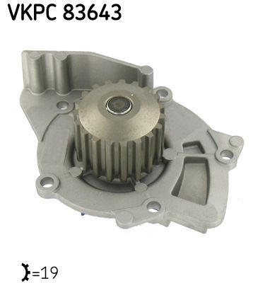 SKF VKPC83643 Devirdaim Mondeo Iv 07>14 2.0 Tdci Galaxy 07>14 S-Max 07>14 2.0 Tdci Kuga I 08>12 2.0 Tdci Volvo C30 C70 Ii-S40 Ii-S80 Ii-V50-06>12 2.0d Jumpy I -Xsara -C8-C5-C4
