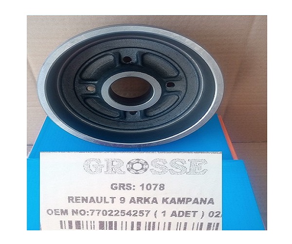 GROSSE 1078 Arka Fren Kampanasi R9-R11