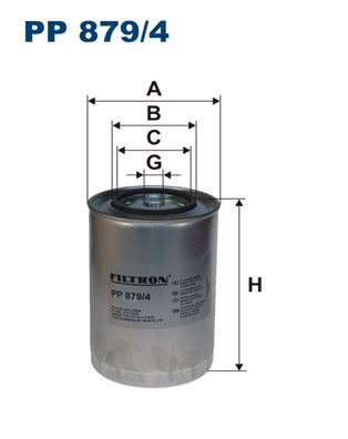 FILTRON PP879.4 Yağ Filtresi Iveco