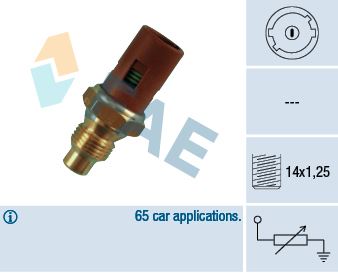 FAE 32240 Hararet Müşürü Tek Fişli R9-R11-R19-R21-Megane-Kangoo-Clio