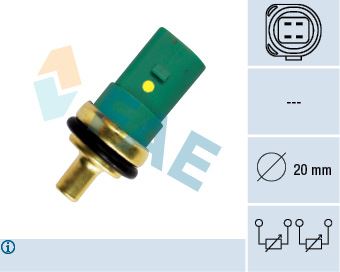 FAE 33783 Hararet Müşürü Golf 97-06 -Passat 96-05 -Polo 95-01 -T4 90-03