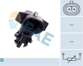 FAE 33501 Diş Isi Sicaklik Sensörü Astra F-G-J-Corsa B-C-D-Meriva-Omega B-Tigra-Vectra A-B-C-Zafira A-B-Vivaro